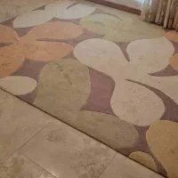 مبلمان راحتی ۶ نفره+فرش ماشینی|مبلمان خانگی و میز عسلی|کیش, |دیوار