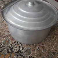 قابلمه روحی بزرگ سایز ۱۰۰ به همراه ملاقه|ظروف پخت‌وپز|اسلام‌شهر, مطهری|دیوار