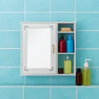 آینه شلف باکس حمام سرویس بهداشتی روشویی کابینتیpvc|لوازم حمام|مشهد, مقدم|دیوار