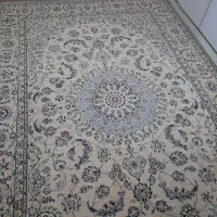 فرش دستباف نائین  گل ابریشم ۹ لا