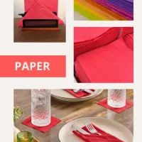 دستمال سفره رنگی(۲۰ برگی)