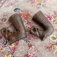 دو عدد ریتون برنز|صنایع دستی و سایر لوازم تزئینی|سنندج, |دیوار