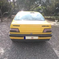 تاکسی پژوه ۴۰۵ مدل ۹۰ بدون ضربه و رنگ