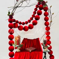 اجاره دکور بکگراند یلدا هندوانه میوه آرایی یلدایی|خدمات پذیرایی، مراسم|قم, در بهشت|دیوار