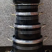 سرویس قابلمه14پارچه گرانیتی لانه زنبوری هلنانونو|ظروف پخت‌وپز|مریوان, |دیوار