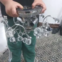 لوستر سقفی کاملا سالم|لوستر و چراغ آویز|اهواز, سیصد دستگاه|دیوار