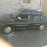 پراید مشکی متالیک شاسی سالم بدونه آفتاب سوختگی