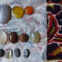 در نجف،عقیق قدیمی،نگین،خطی،حدید|کلکسیون اشیاء عتیقه|قم, انصار‌الحسین|دیوار