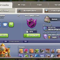 اکانت کلش لول 223|کنسول، بازی ویدئویی و آنلاین|اسفراین, |دیوار