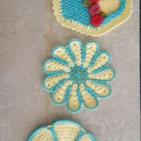 فروش دستگیره بافتنی|سفره، حوله، دستمال آشپزخانه|شیراز, حومه شیراز|دیوار