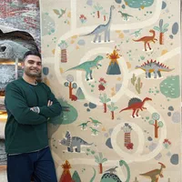 فرش کودک چهار متری
