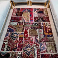 فرش دستباف چهل تکه|فرش|لواسان, |دیوار