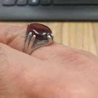 انگشتر عقیق اصل یمنی|کلکسیون اشیاء عتیقه|شاهینشهر, عطار|دیوار