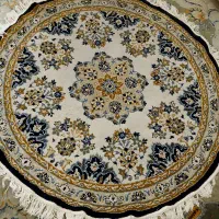 فرش گرد ۳ متری