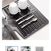 پد ابچکان ضد لغزش کنار سینک مدل سیلیکونی|آبچکان و نظمدهنده ظروف|همدان, |دیوار