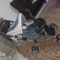 کالسکه طوسی و نقره ای|کالسکه و لوازم جانبی|تهران, افسریه جنوبی|دیوار