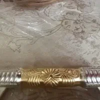 سینی گلدار طلایی مارک چین ضخیم|ظروف سرو و پذیرایی|تبریز, |دیوار