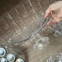 بستنی شیرینی خوری پیش دستی بلور جا ادویه جا حبوبات|ظروف سرو و پذیرایی|تهران, صاحب الزمان|دیوار
