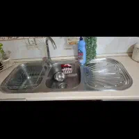 سینگ دو لگن استیل