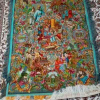 تابلو فرش طرح سلاطین ( هفت اقلیم)