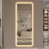 آینه قدی چراغ دار