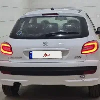 پژو ۲۰۷ سفید پانا ارتقا مدل ۱۴۰۴ رینگ آلومینیوم