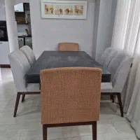 میزناهارخوری ۶ نفره قابل تبدیل به ۸ نفره