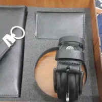 ست مردانه چرم طبیعی گاوی|کیف، کفش، کمربند|کهریزک, |دیوار