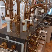 شیرآلات مشکی طلا گرانیتی سینک هود و گازتوکارUr8745