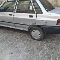 ماشین پراید مدل ۸۷ بدون رنگ آفتاب سوختگی داره