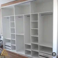 نصب کابینت و کمد دیواری فلزی و ام دی آف وچوبی|کتابخانه، شلف، قفسه‌های دیواری|نورآباد, |دیوار