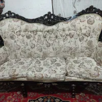 مبل۶ نفره در حد نو و بسیار سالم همراه با ۳تا عسلی|مبلمان خانگی و میز عسلی|آبعلی, |دیوار