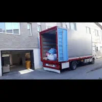 خدمات باربری تبریز بار حمل اثاثیه خاور وانت نیسان.