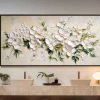 سفارش تابلو نقاشی برجسته تکسچر کار دست