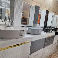 روشویی دیواری لبه گرد مدل آتوسا(A)