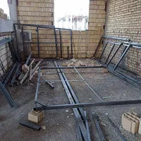 انواع جوشکاری. اسکلت درب نما. وادار والپست رابیتس|خدمات پیشه و مهارت|میبد, |دیوار