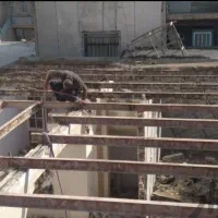 جوشکاری اسکلتهای فلزی تخریب و بازسازی