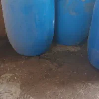 بشگه پلاستیکی.   120 لیتری.   10 عدد