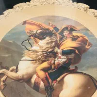 تابلو مرد اسب سوار