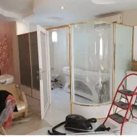 صندلی برقی درحدنو استادکار برند. اتاق شیشه ای|آرایشگاه و سالن‌های زیبایی|کرج, جهان‌شهر|دیوار