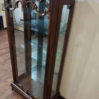 ویترین چهار طبقه چوب راش|بوفه، ویترین، کنسول|شاهین‌شهر, نظامی|دیوار