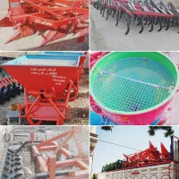 کنتیواتور ۹شاخ فنردار کودپاش گاوآهن قربان محمدزاده