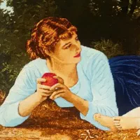 تابلو فرش  دستبافت  (مادرانه )و( آن یکاد )