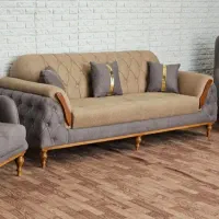 مبل گیسو /تختشو/دست چوبی/متکایی|مبلمان خانگی و میز عسلی|کرج, مصباح|دیوار