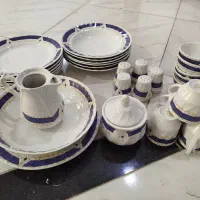 سرویس چینی گل ابی