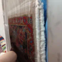 فرش دستبافت نیمه کاره|فرش|قرچک, داوود آباد|دیوار