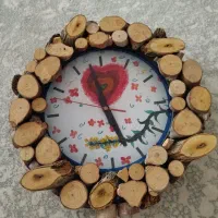 ساعت دیواری و فلاکس