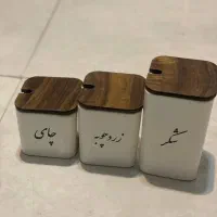 جا ادویه لیوانی و مربع|صنایع دستی و سایر لوازم تزئینی|اراک, |دیوار