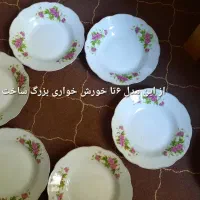 چینی گل سرخ وصورتی