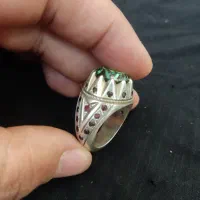 انگشترهای  زبرجد آماتیس وموزانایت(الماس روسی)